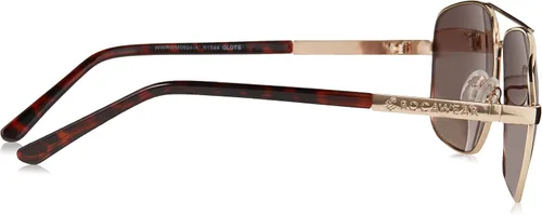 Vista 2 de Rocawear Mens Semi-Rimless Rectangular Metal Sunglasses