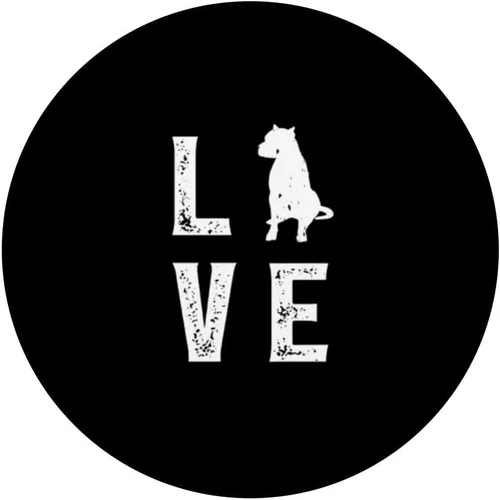 Vista 3 de Dogo Argentino Love PopSockets Swappable PopGrip