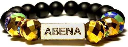 Vista 79 de Pulseras africanas tradicionales con nombre nacido en el día para mujeres de Ghana, materiales naturales, ajuste cómodo y holgado