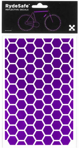 Vista 10 de RydeSafe Adhesivos reflectantes - Kit hexagonal - Grande