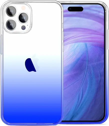 Vista 75 de JJGoo Funda transparente compatible con iPhone 15 Pro, funda de teléfono de TPU suave y transparente, funda antigolpes transparente a prueba
