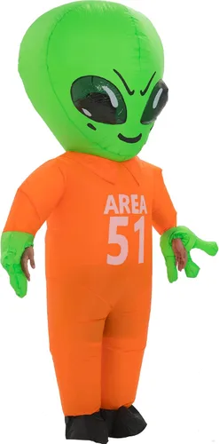 Vista 2 de Disfraces de fiesta inflables, disfraz inflable para adultos, disfraz de alienígena inflable, disfraces de Halloween para hombresmujeres