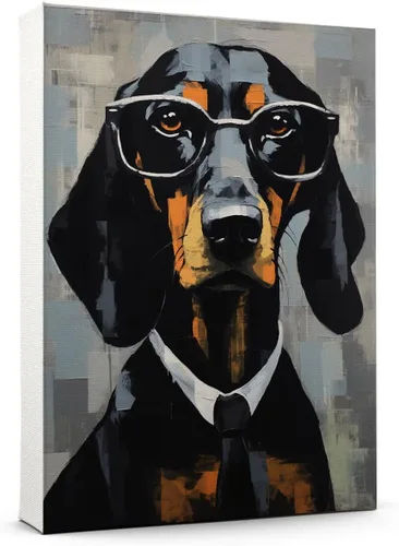 Vista 205 de Thuan Affenpinscher - Póster de lienzo con tus fotos, arte de pared para decoración del hogar, regalo conmemorativo para amantes de las mascotas