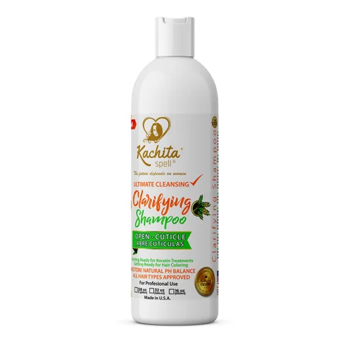 Vista 8 de Kit de queratina brasileña 3D FORMULA MEJORADA Tratamiento Plisadores de Cabello Hight Bright Kachita Spell + Champú Clarify