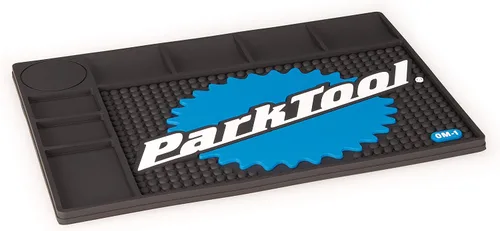 Vista 2 de Park Tool Alfombrilla de revisión de sobremesa azul, talla única Soportes de trabajo para bicicletas