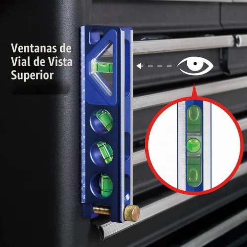 Vista 5 de WORKPRO Nivel de torpedo magnético de 6-1/2 pulgadas