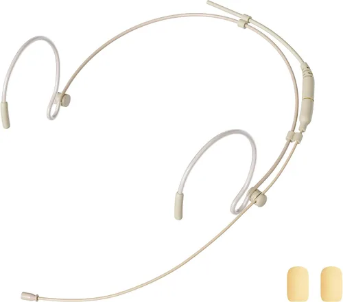 Vista 4 de Professional auricular/micrófono inalámbrico de cabeza JK MIC-J 071S para sistema inalámbrico Sennheiser – Micrófono omnidireccional – Superligero