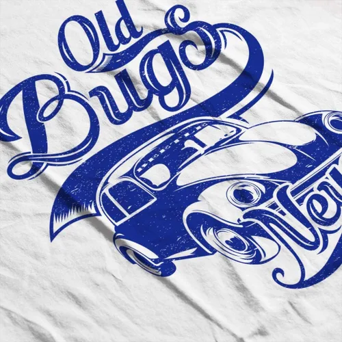 Vista 5 de Volkswagen Old Bugs Never Die Beetle - Camiseta para hombre