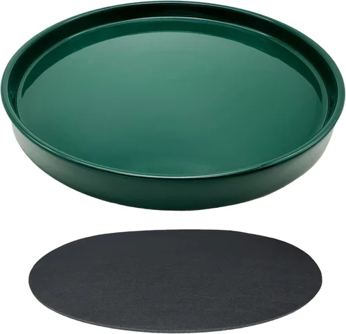Vista 38 de Yukfona - 4 bandejas de cerámica para macetas, bandejas de 4 5 6 7 8 9 10 11 12 13 pulgadas para interior y exterior, resistente, duradera, base