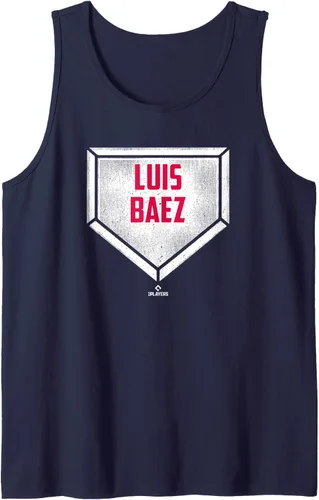 Vista 9 de Home Plate Gameday Luis Baez Prospect Baseball Fan Gear Tank Top