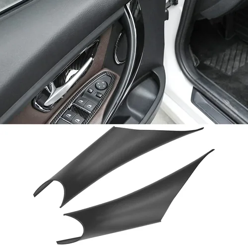 Vista 9 de TTCR-II Compatible con BMW Serie 3 F30 4 Series, 2 envolturas de manija de puerta para BMW 325i 328i 330i 335i F30/F31 2012-2018 y 428i 435i F32/F36