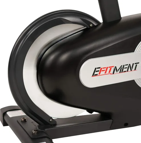 Vista 7 de EFITMENT Exercise Bike, Indoor Cycling Bike for Home Cardio, Low Noise Stationary Bikes with Adjustable Magnetic, LCD Monitor, Pulse Grips, Device