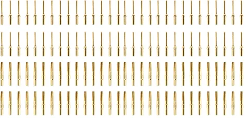 Vista 8 de JRready ST6239 Terminal de placa de oro DB9 Conector pin barrle 205089-1 y 205090-1 D-SUB Conector de crimpado contacts30 Pin y 30 zócalo
