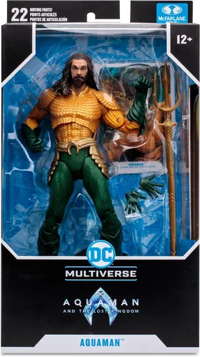 Vista 10 de McFarlane Toys - DC Multiverse Aquaman (Aquaman y El Reino Perdido) Figura de acción de 7 pulgadas