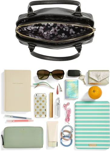Vista 6 de Kate Spade New York Young Lane Anika - Bolsa de piel, color rosa y negro