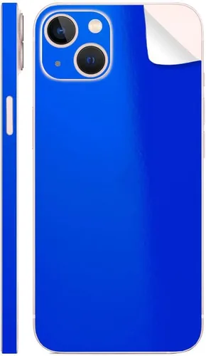Vista 75 de SopiGuard Adhesivo para iPhone 15 Plus 6.7" Full Body Wrap Precision Edge-to-Edge (azul cepillado)