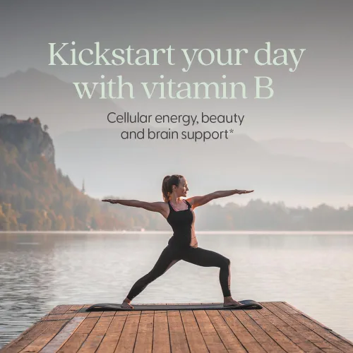 Vista 2 de New Chapter Complejo de vitamina B, complejo de vitamina B fermentada, orgánico, uno diario con hierbas integrales + maca adaptogénica para energía