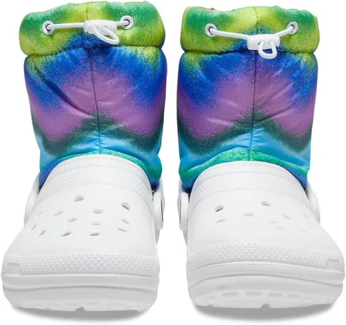 Vista 7 de Crocs Botas de nieve unisex con forro clásico para niños