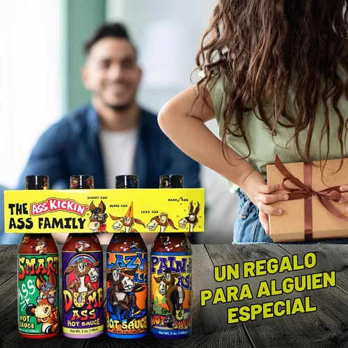 Vista 3 de ASS KICKIN' - Set familiar de salsa picante