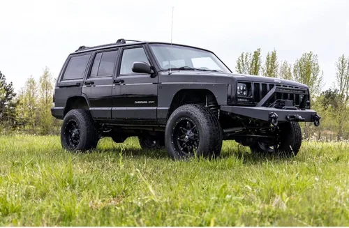Vista 4 de Rough Country Kit de elevación de 3 pulgadas para Jeep Cherokee XJ 2WD/4WD 1984-2001 - 67040