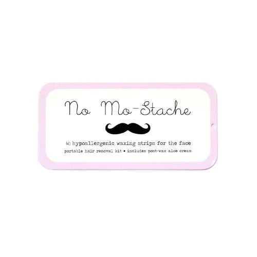 Vista 6 de No Mo-Stache Tiras de cera para depilación, 12 unidades, hipoalergénicas para todo tipo de piel, depilación facial para mujeres, tiras de cera aptas