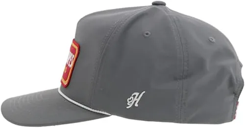 Vista 9 de HOOEY Adjustable Snapback Trucker Hat with Cactus Ropes Logo