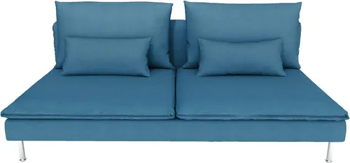 Vista 23 de Funda de sofá para IKEA Soderhamn 3 asientos 73.25 pulgadas, no durmiente, 989-1