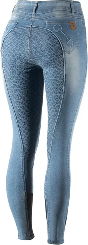 Vista 3 de HORZE Kaia - Pantalones de asiento completo de silicona de cintura alta para mujer