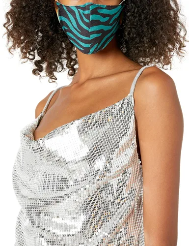Vista 5 de KENDALL + KYLIE Top de pañuelo para mujer con flecos de lentejuelas - Exclusivo de Tienda