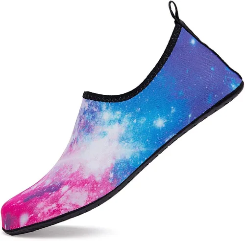 Vista 2 de Zapatos de agua descalzos de secado rápido Aqua Yoga Calcetines para hacer ejercicio al aire libre playa surf natación deporte mujeres hombres