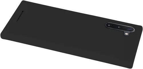 Vista 2 de GOOSPERY Soft Feeling Jelly para Samsung Galaxy Note 10 Case (2019) Cubierta de parachoques delgada sedosa (negro)