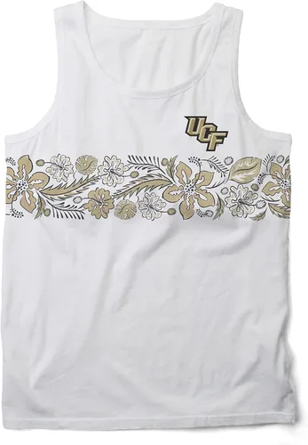 Vista 24 de Wes and Willy Camiseta sin mangas floral para hombre