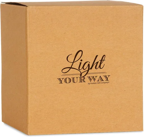 Vista 6 de Pavilion Gift Company 19005 Light Your Way - Portavelas Terra Cotta, tía, 4 pulgadas
