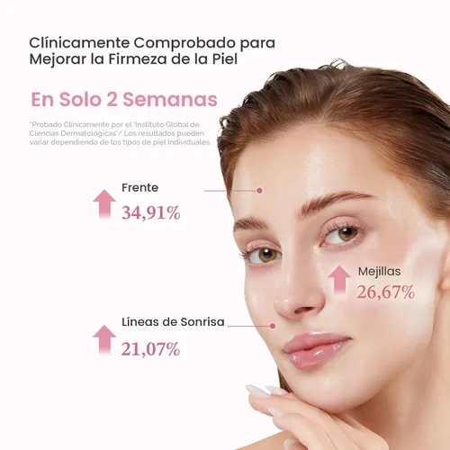 Vista 5 de medicube PDRN Pink Peptide Serum, Suero de brillo rosa, Péptido, Niacinamida, Hidratante y humectante y reafirmante, Tono de piel desigual, Cuidado