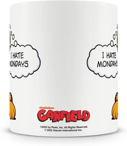 Vista 5 de Garfield Taza de café con licencia oficial "I Hate Mondays", talla única
