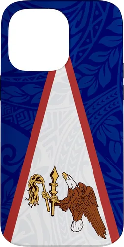 Vista 21 de Flag of American Samoa Phone Case Island Polynesian Samoan Case for iPhone 17