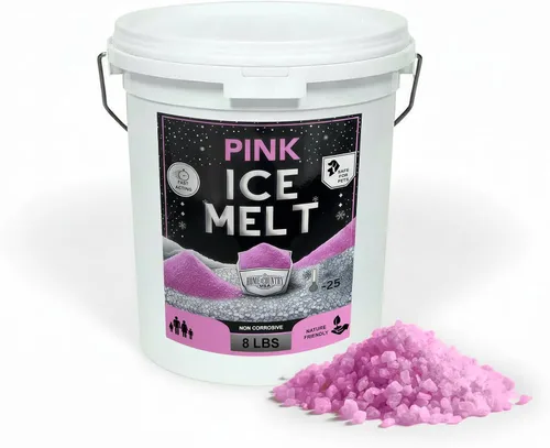 Vista 4 de Peach Country Blue Ice Melt -25°F Efectivo, anticongelante seguro para mascotas y ecológico, gránulos de acción rápida para entradas de vehículos