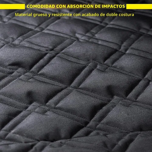 Vista 8 de Meadowlark Fundas para asiento de perro con forro de carga para SUV, doble costura y extra acolchado, repelente al agua, antigolpes, antideslizante