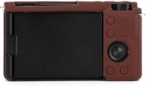 Vista 6 de Pocoukate Funda para cámara Sony ZV-E10 / ZV-E10L, estilo Vlog Alpha ZV-E10 ZV-E10L, cámara digital, antiarañazos, ajuste delgado, funda suave