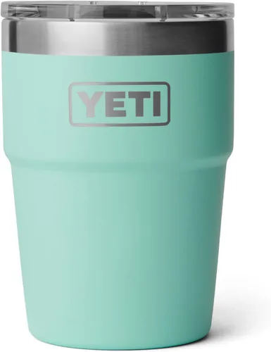 Vista 24 de YETI Rambler - Vaso apilable de 16 onzas, aislado al vacío, de acero inoxidable con tapa MagSlider Apilable