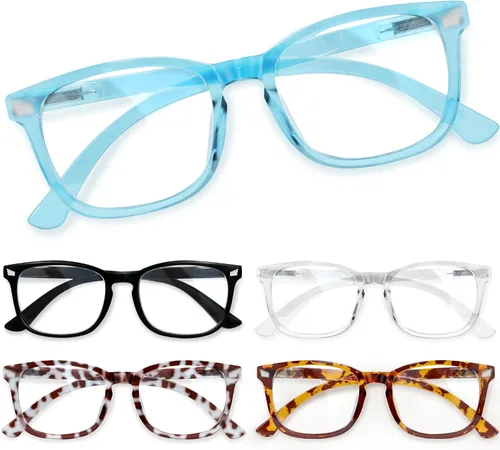 Vista 7 de Mix & Match - Gafas de lectura para mujer, ligeras, ajuste cómodo, visión clara, bloqueo de luz azul
