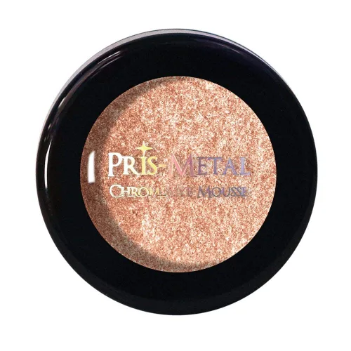 Vista 14 de Mousse de ojos cromado Pris-Metal - Pose de rosa PEM127 Rose Pose