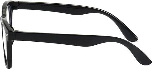 Vista 5 de FANNYGO 1 paquete de lentes de bloqueo de luz azul para niñas y niños, lentes de bloqueo de luz azul para computadora para niños de 3 a 11 años Negro