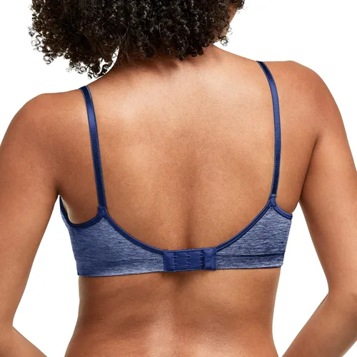 Vista 3 de Hanes womens Wireless T-shirt Bra, Moisture-wicking Convertible Smoothing Bra, Full-coverage