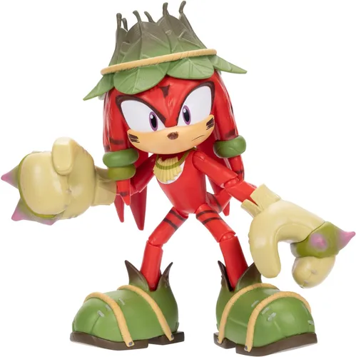 Vista 5 de Sonic Prime Figura de acción articulada de 5 pulgadas - Nudillos Gnarly