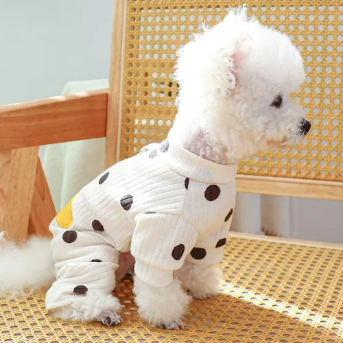 Vista 5 de Ropa para perro, pijama de plátano, overol de suéter para perro, overol para perro, camisa de disfraz de gato, sudadera para mascotas, ropa
