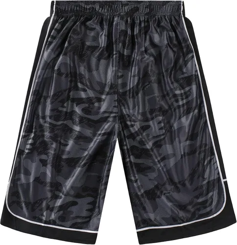 Vista 2 de Pantalones cortos de baloncesto para hombre, de secado rápido, con cordón y bolsillos, para correr y gimnasio