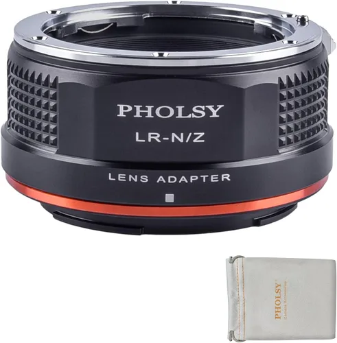 Vista 12 de PHOLSY Adaptador de montaje de lente compatible con lente Leica M39