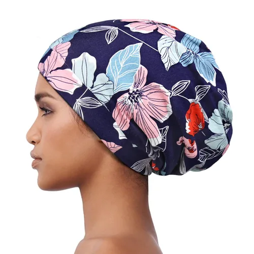 Vista 167 de Alnorm - Gorro con forro de satén y suave banda elástica para hombres y mujeres, talla única Se ajusta a la mayoría