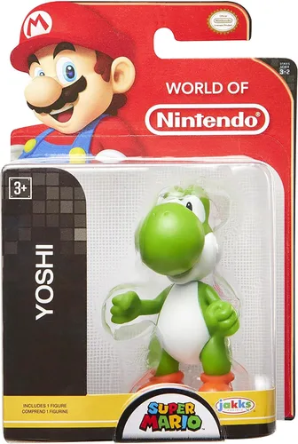 Vista 2 de World of Nintendo Super Mario 2.5" Yoshi Mini Figura